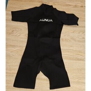 Aunua Children's 3mm Youth Shorty Wetsuits Neoprene Black Kids US Size 14